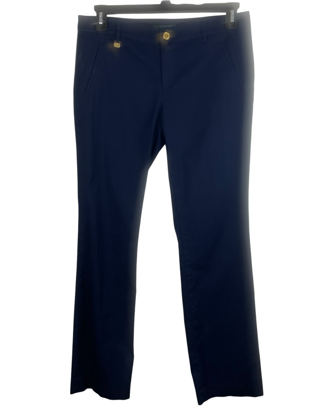 Lauren Ralph Lauren | Navy Straight Leg Chino Pants